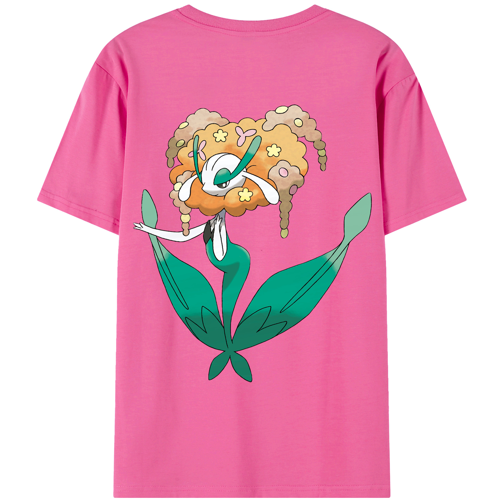 （画像用） ポケットモンスター Pokémon レディース半袖Tシャツ(バックプリント)